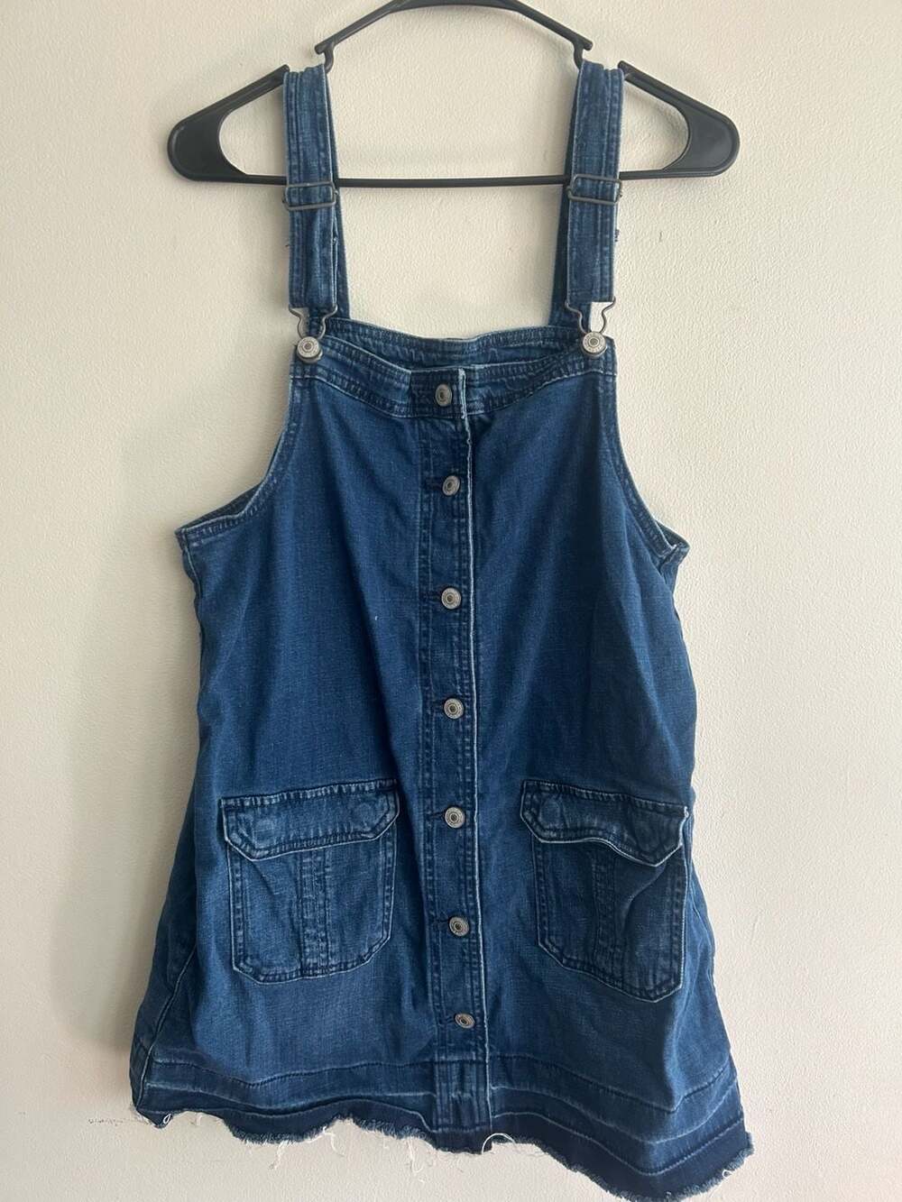 American Eagle Denim Overall Dress - Picture 3 of 8
